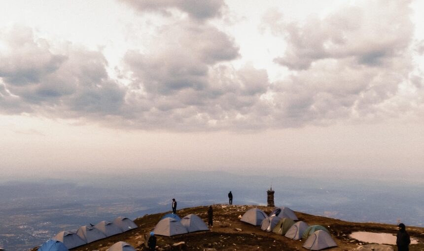 Camping in Peru
