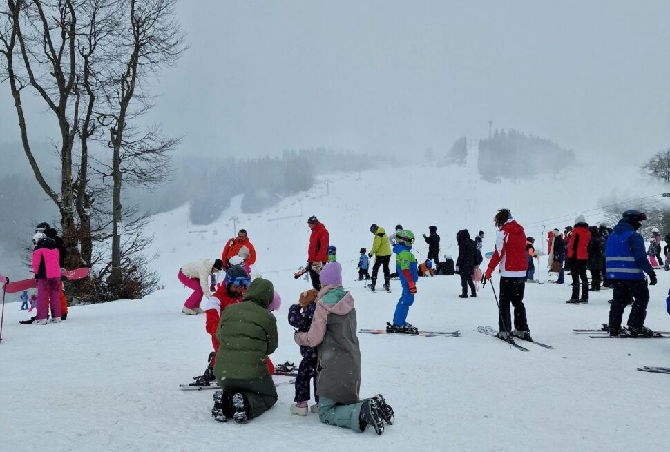 Family trip at Solang Valley Manali with snow mountains Tourists enjoying Atal Tunnel and Sissu views in Manali Manali family holiday near Hidimba Temple forest